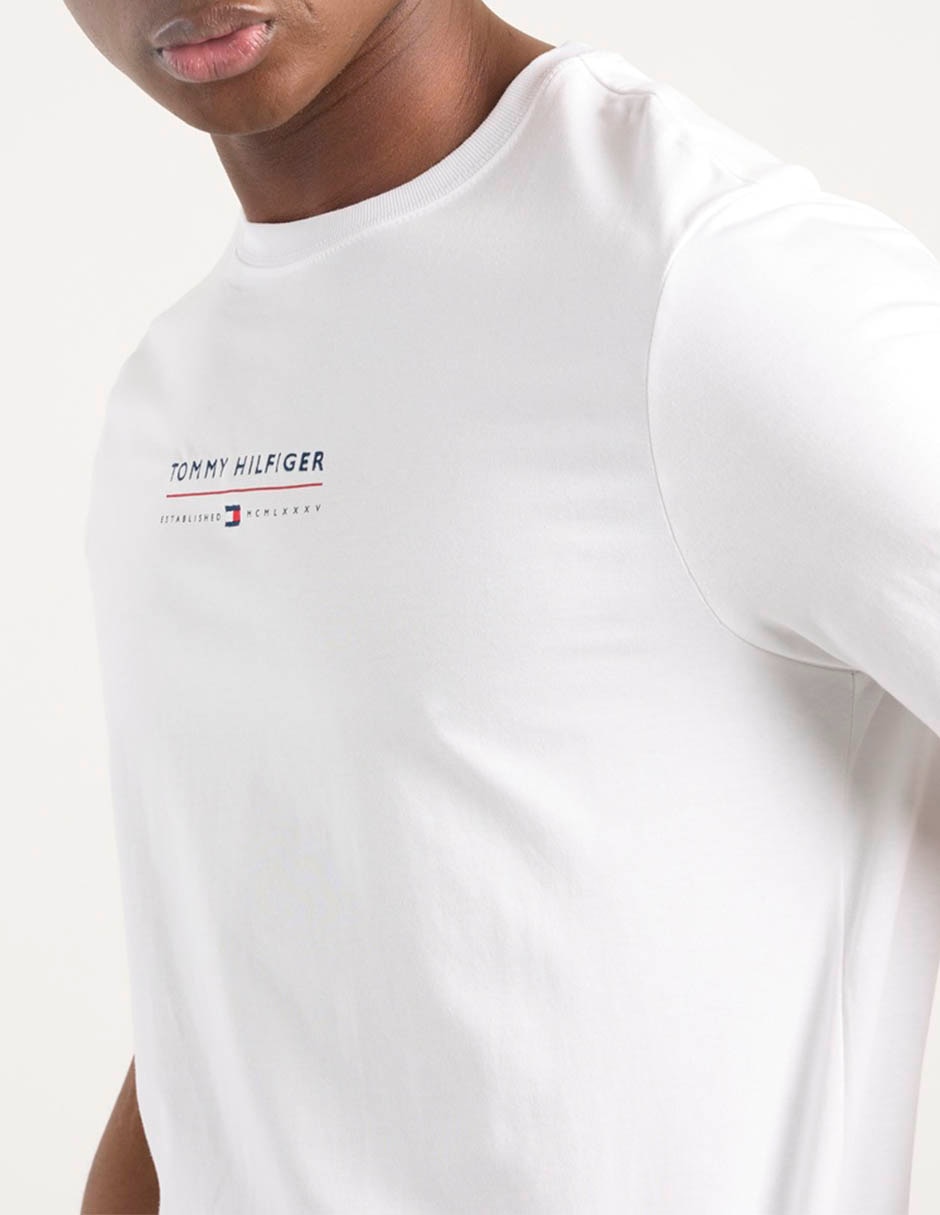 Playera Hilfiger cuello redondo para hombre 4