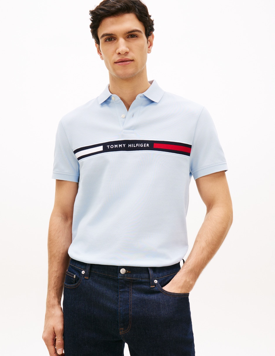Playera tipo polo para hombre