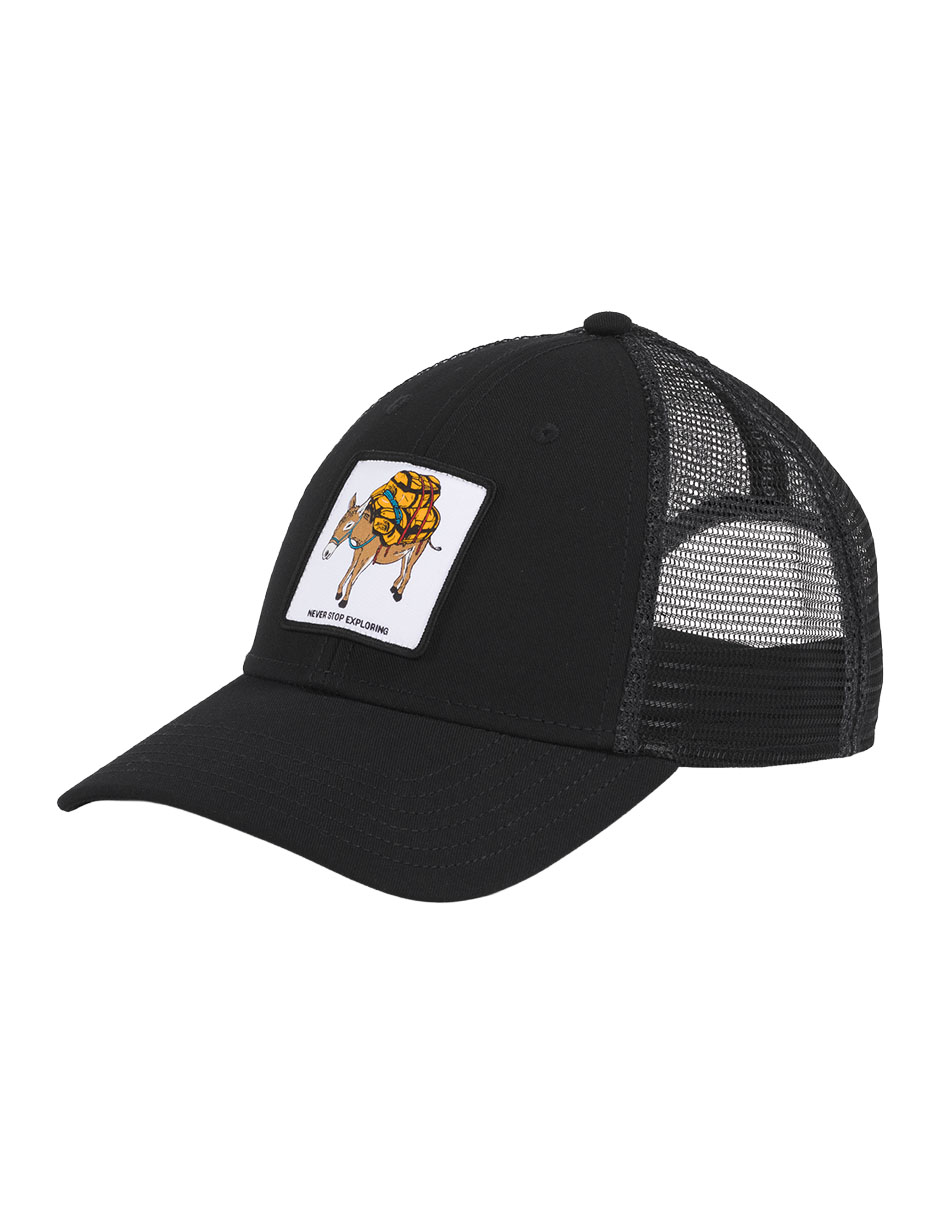Gorra con visera curva correa ajustable casual Graphic Mudder Trucker para hombre
