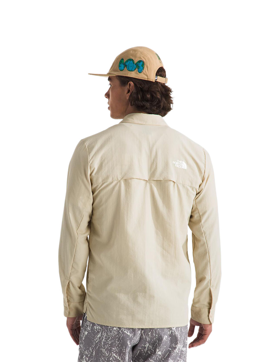 Camisa casual manga larga para hombre 3