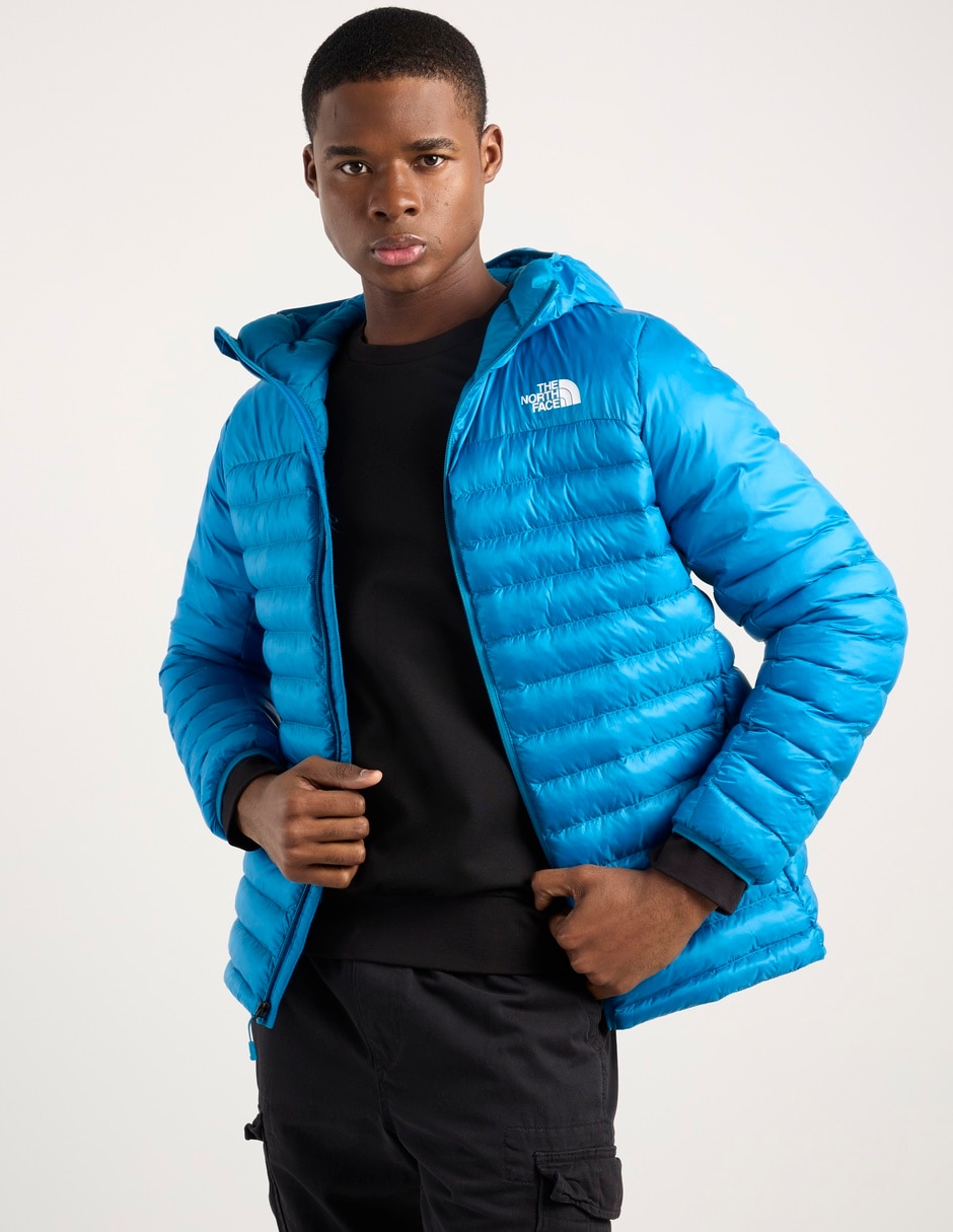 Chamarra casual con capucha para hombre 2