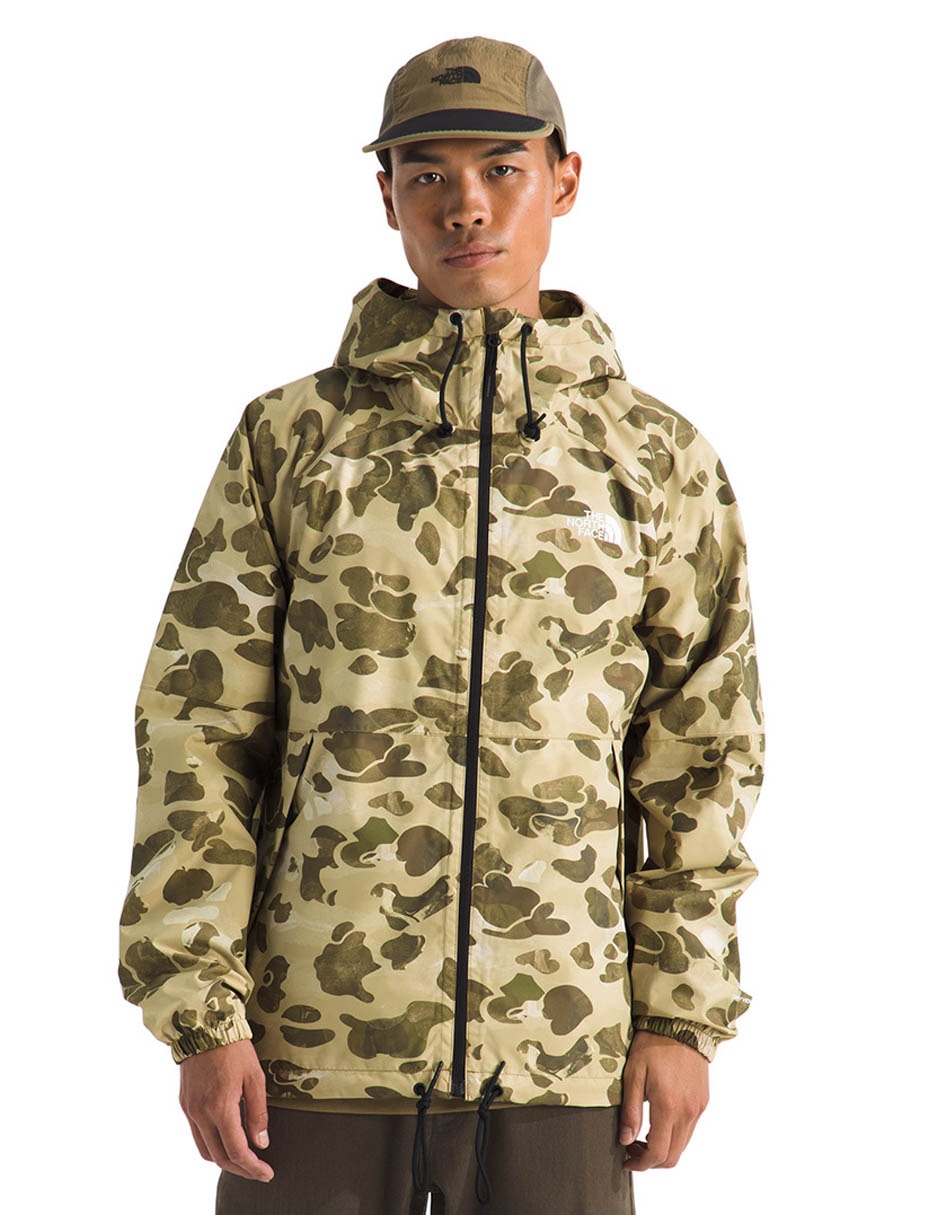 Chamarra rompevientos impermeable para hombre
