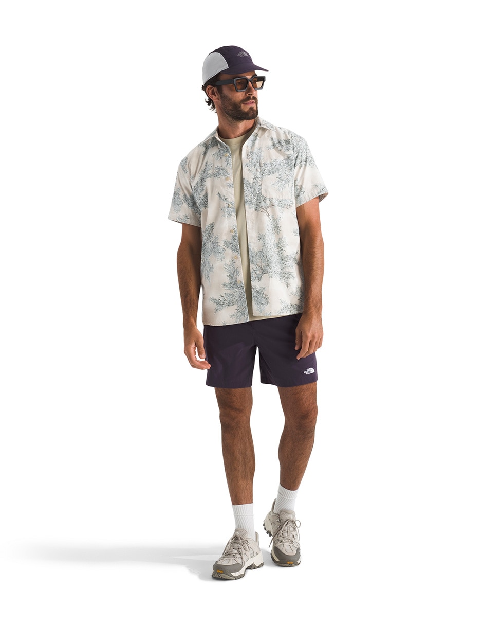 Camisa casual de algodón manga corta para hombre 2