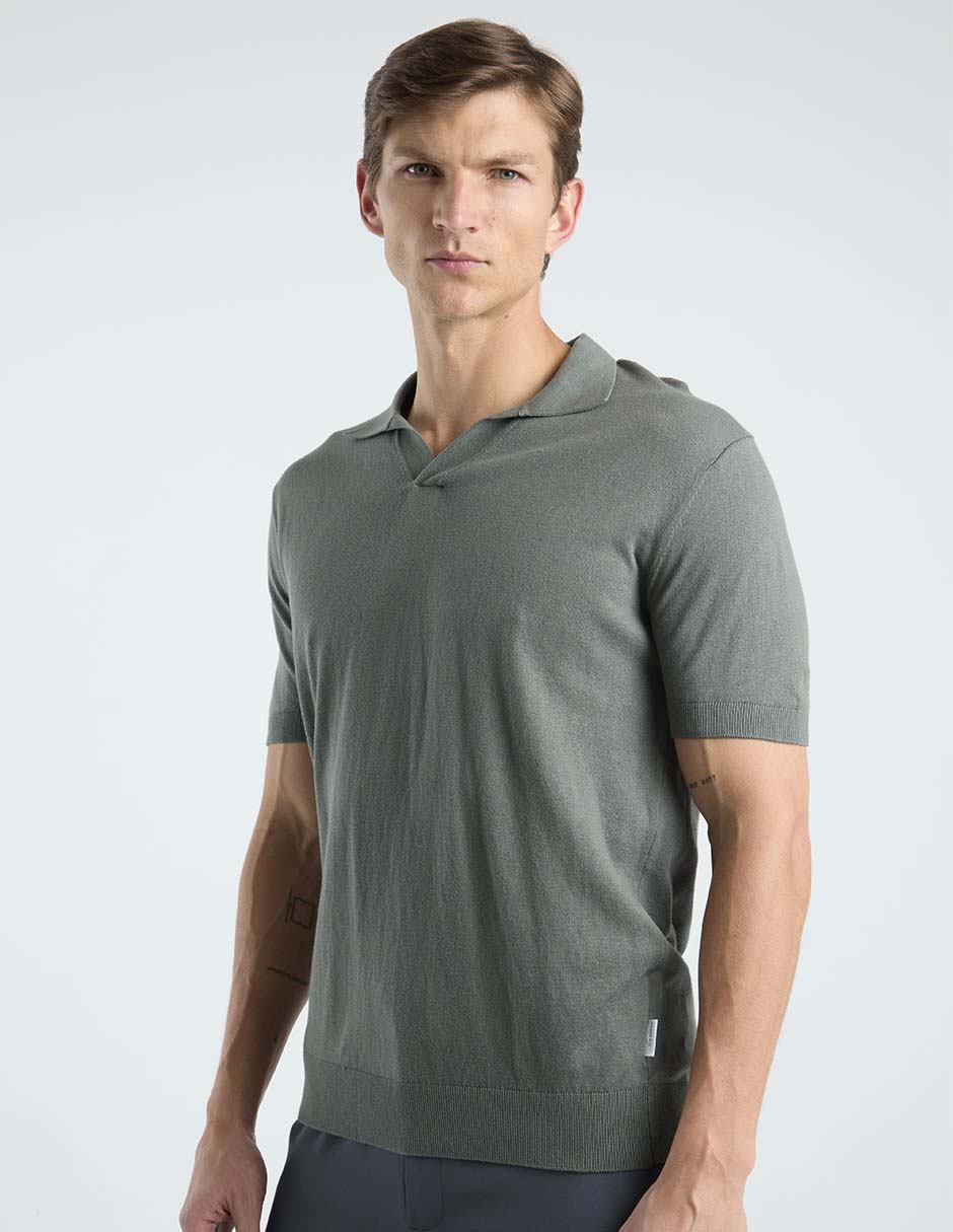 Playera tipo polo para hombre
