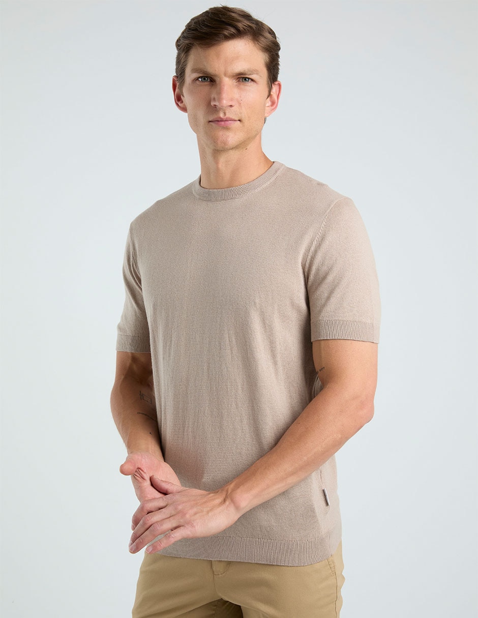 Playera cuello redondo 2