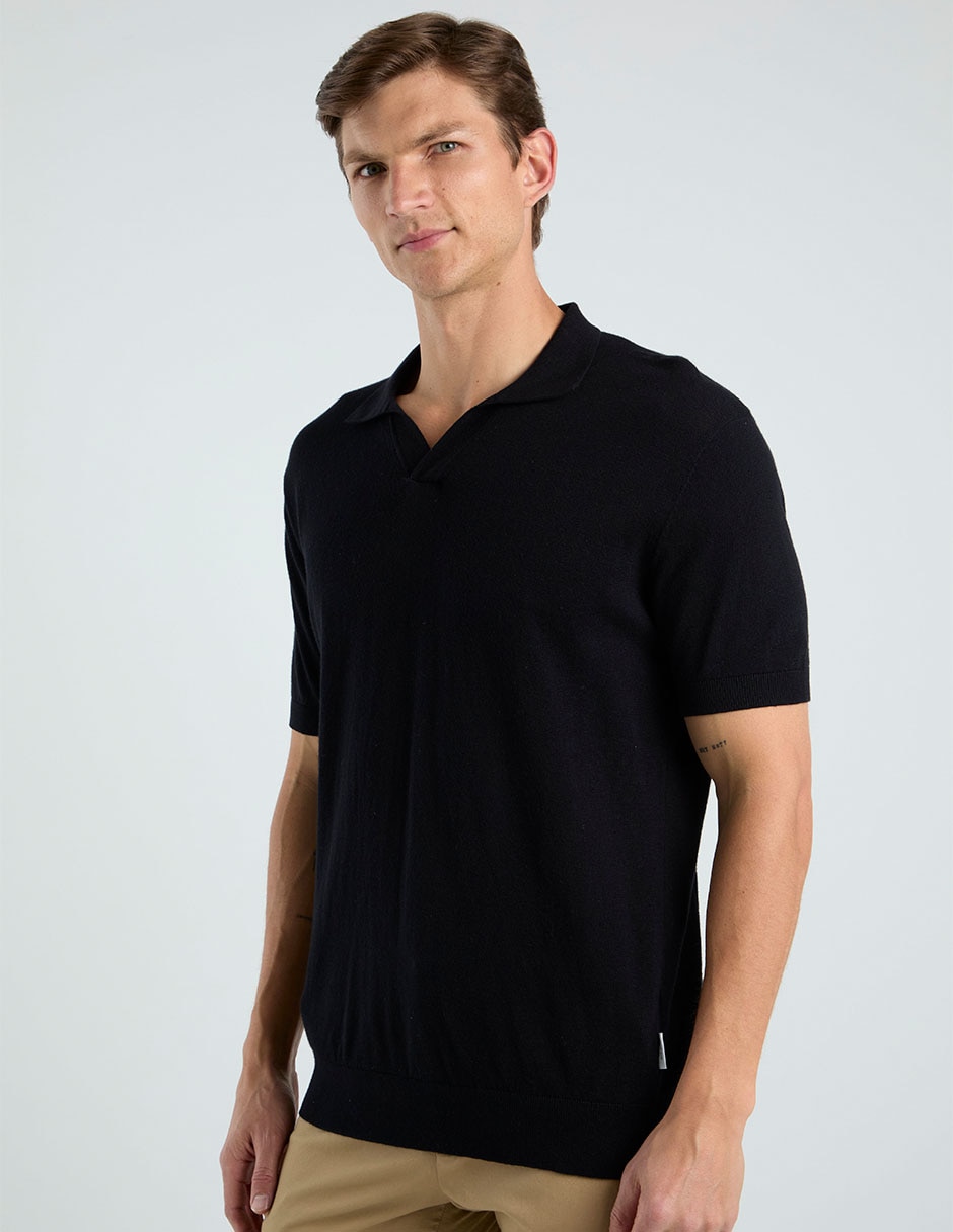 Playera tipo polo para hombre