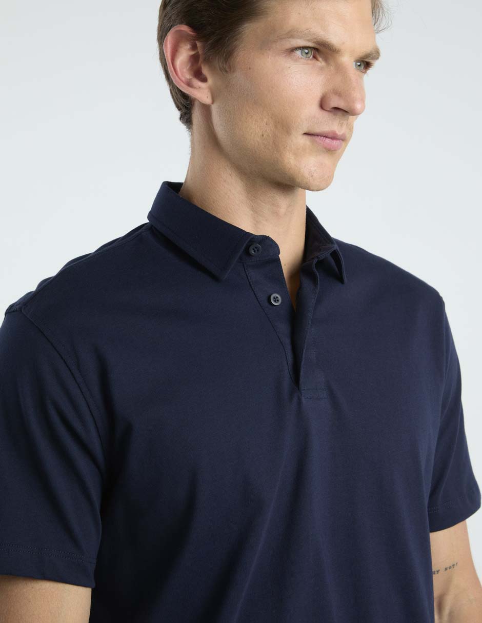 Playera tipo polo Scappino para hombre