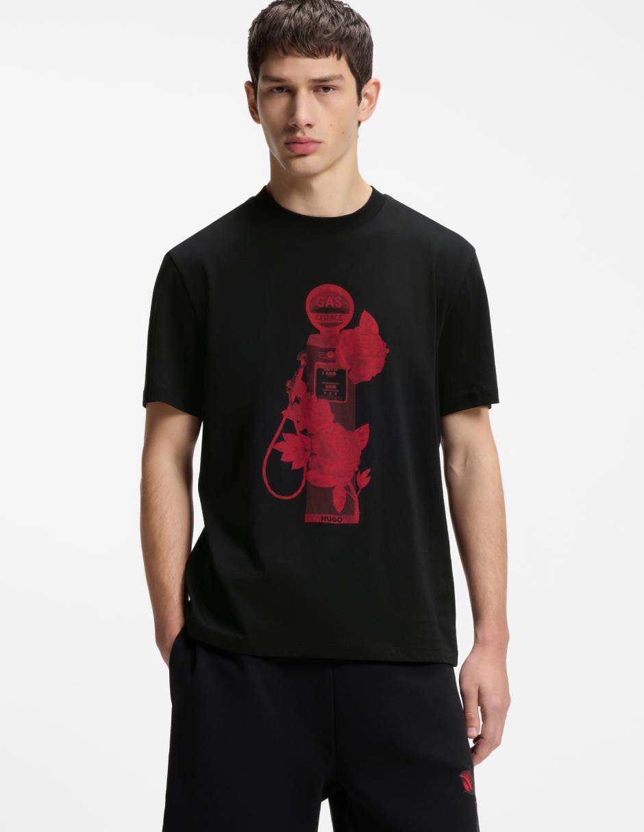 Playera cuello redondo para hombre