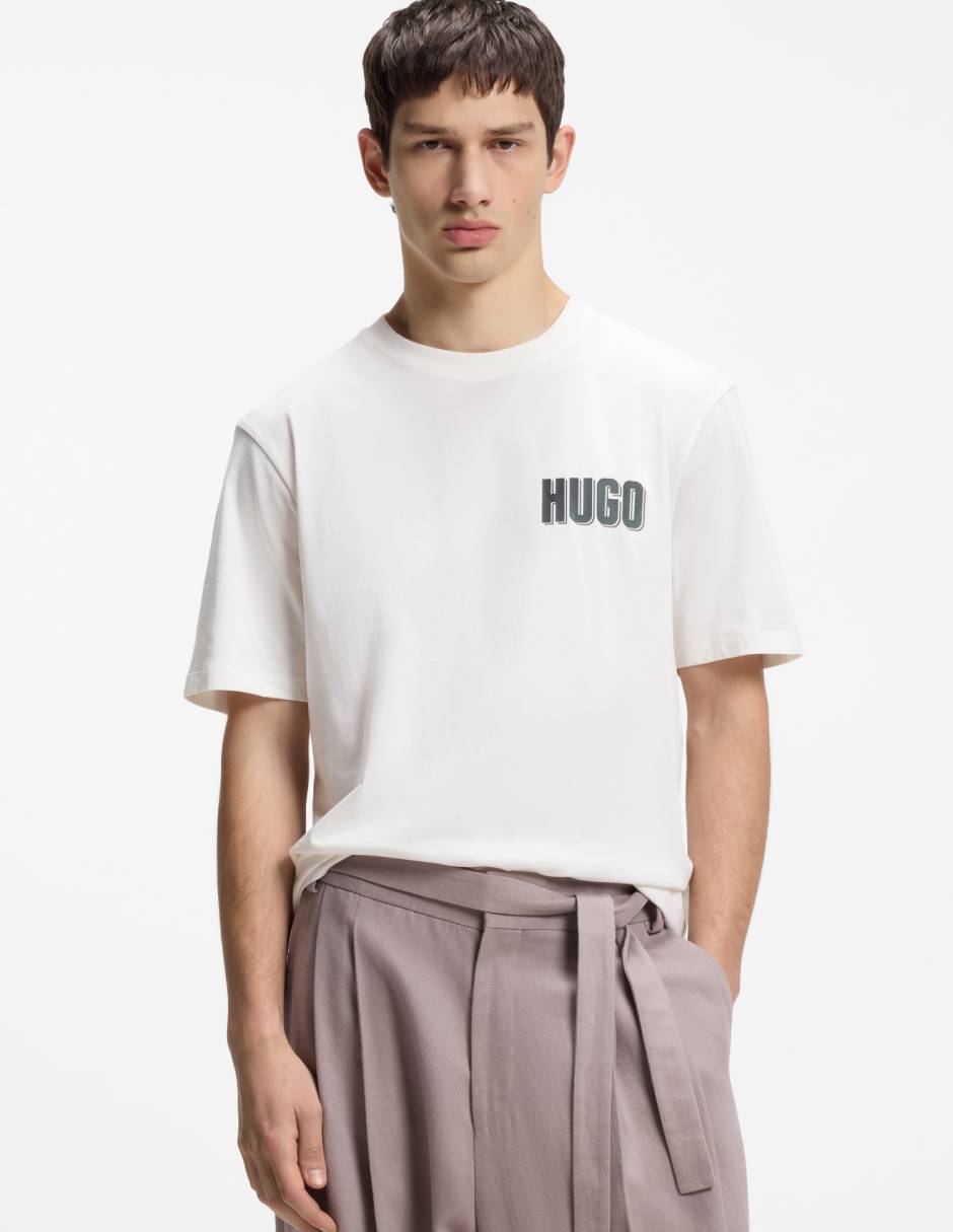 Playera cuello redondo para hombre