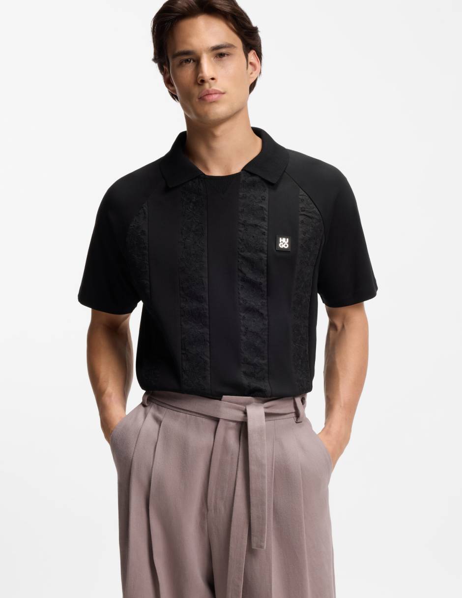Playera tipo polo para hombre