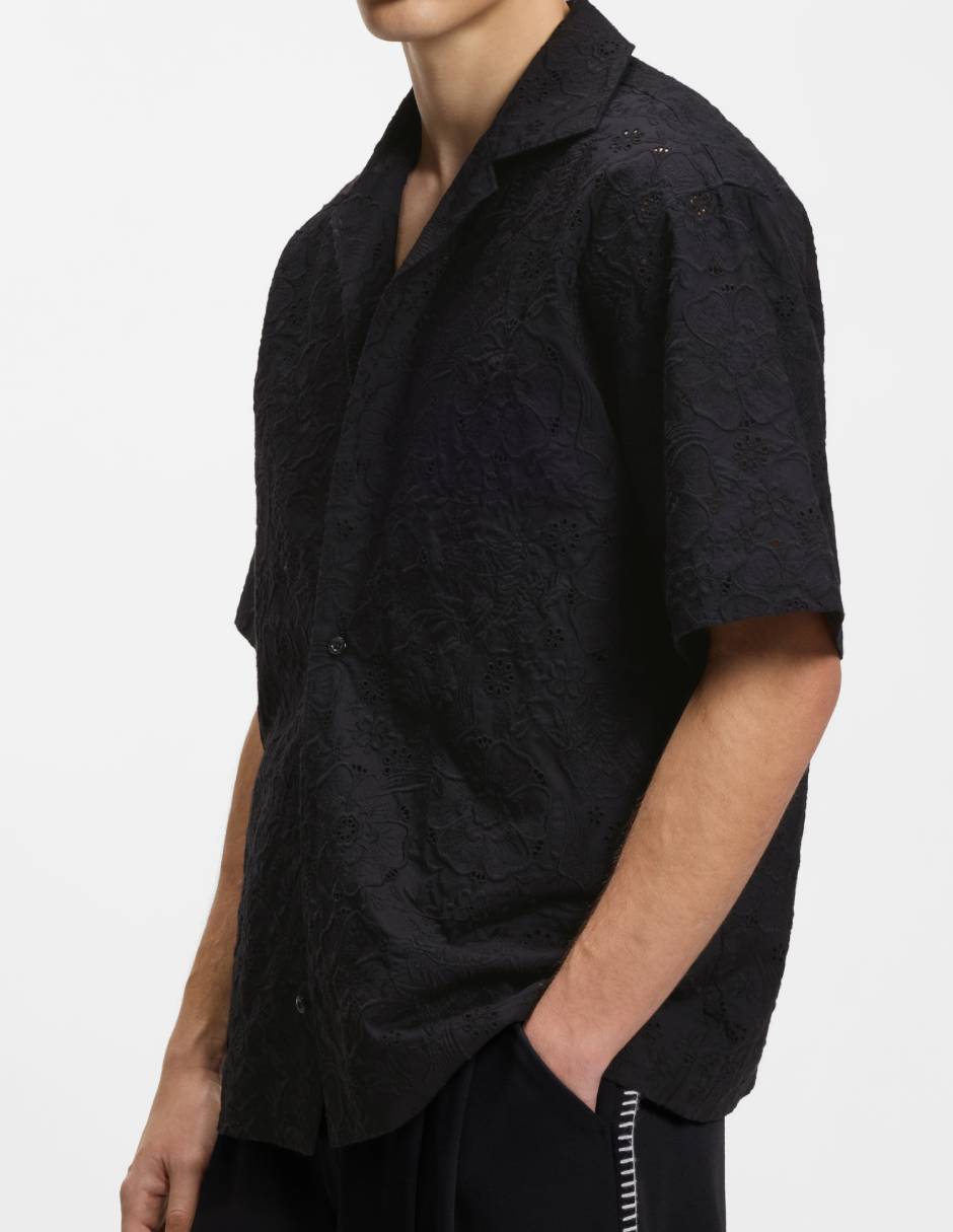 Camisa casual manga corta para hombre 5
