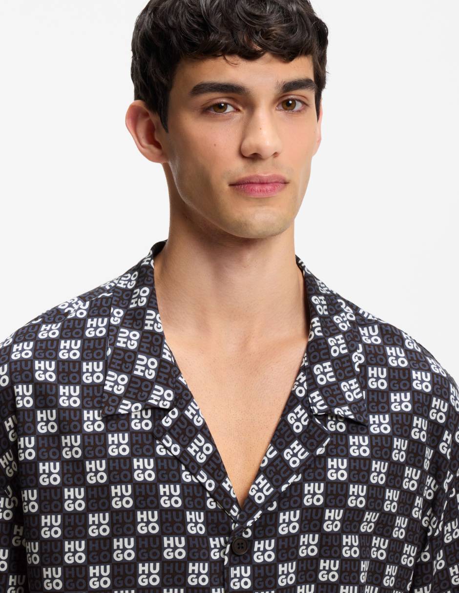 Camisa casual manga corta para hombre 3