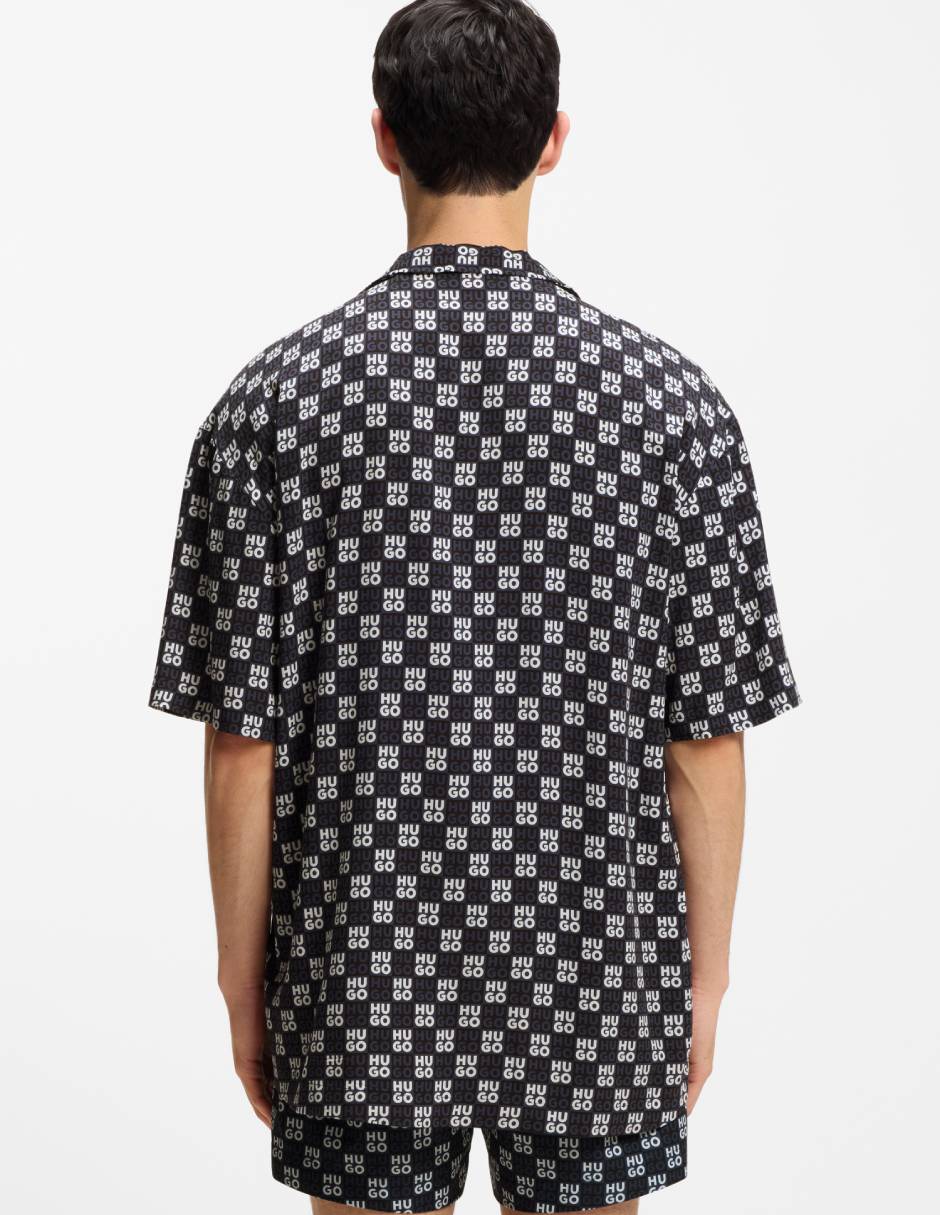 Camisa casual manga corta para hombre 4