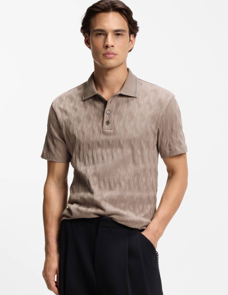 Playera tipo polo para hombre