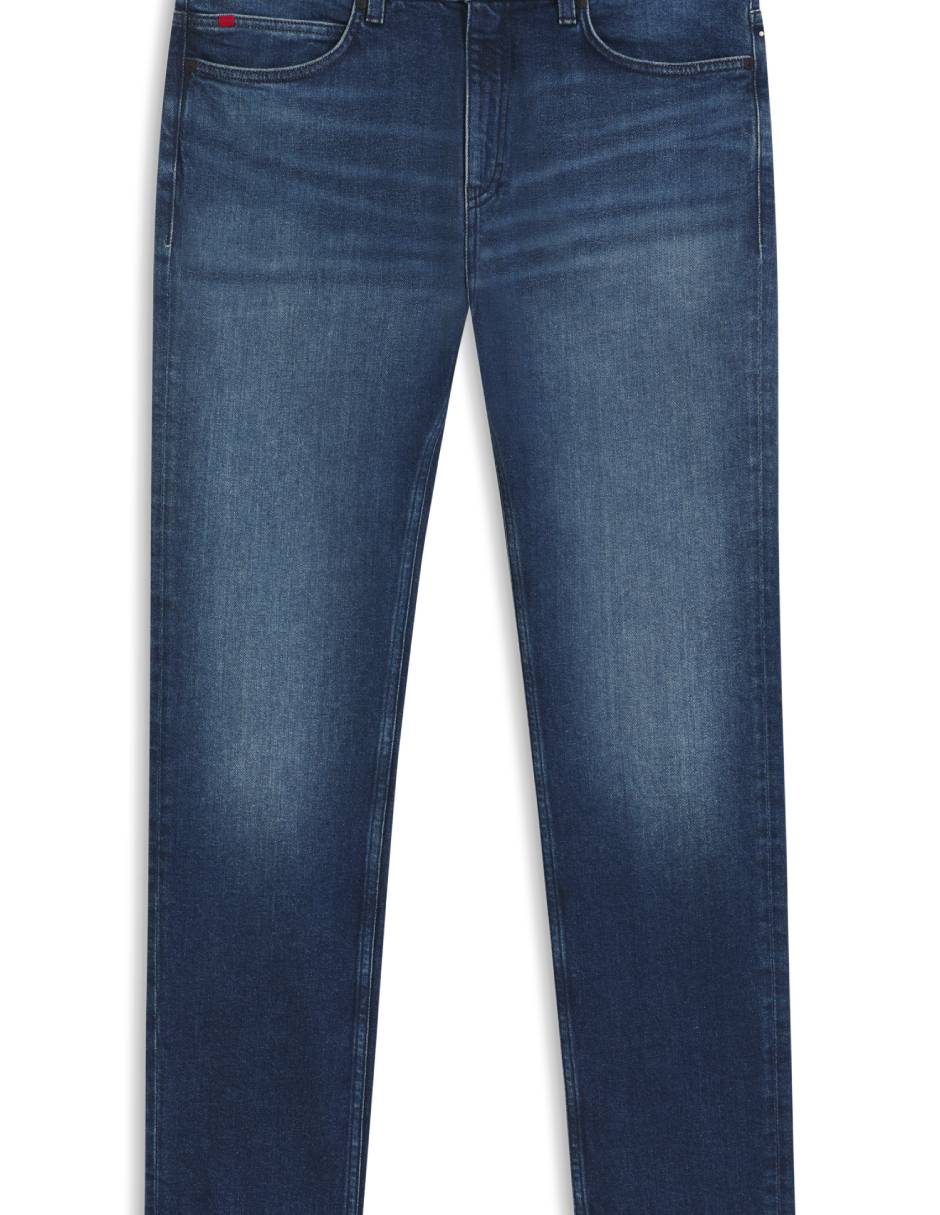 Jeans slim 708 lavado medio para hombre 2