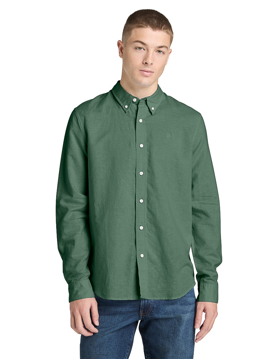Camisa casual manga larga para hombre Camisa casual manga larga para hombre