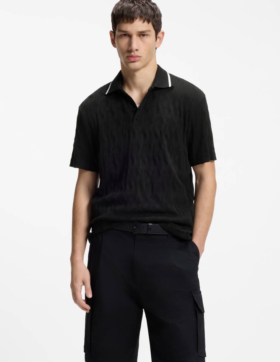 Playera tipo polo para hombre