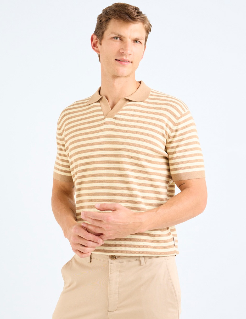 Playera tipo polo para hombre