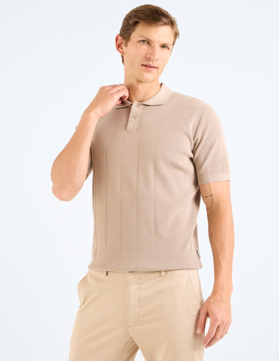Playera tipo polo para hombre