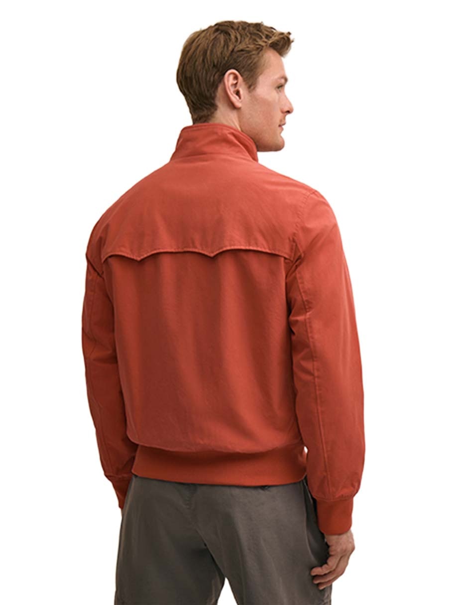 Chamarra harrington con bolsillos para hombre 3