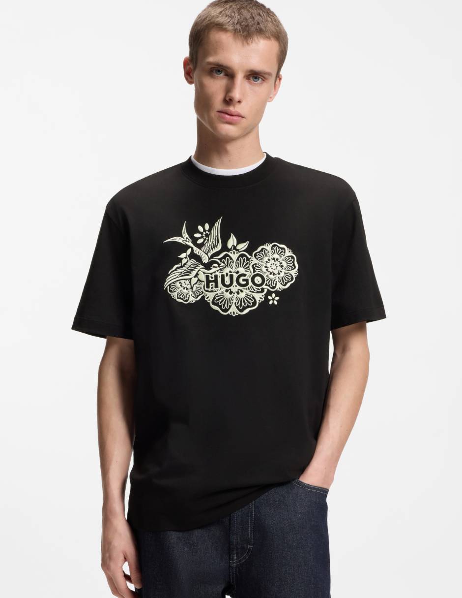 Playera cuello redondo para hombre