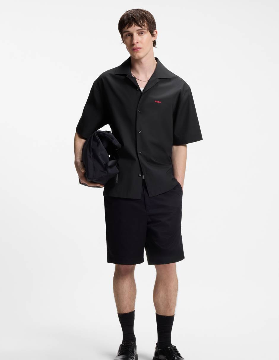 Camisa casual de algodón manga corta para hombre 3