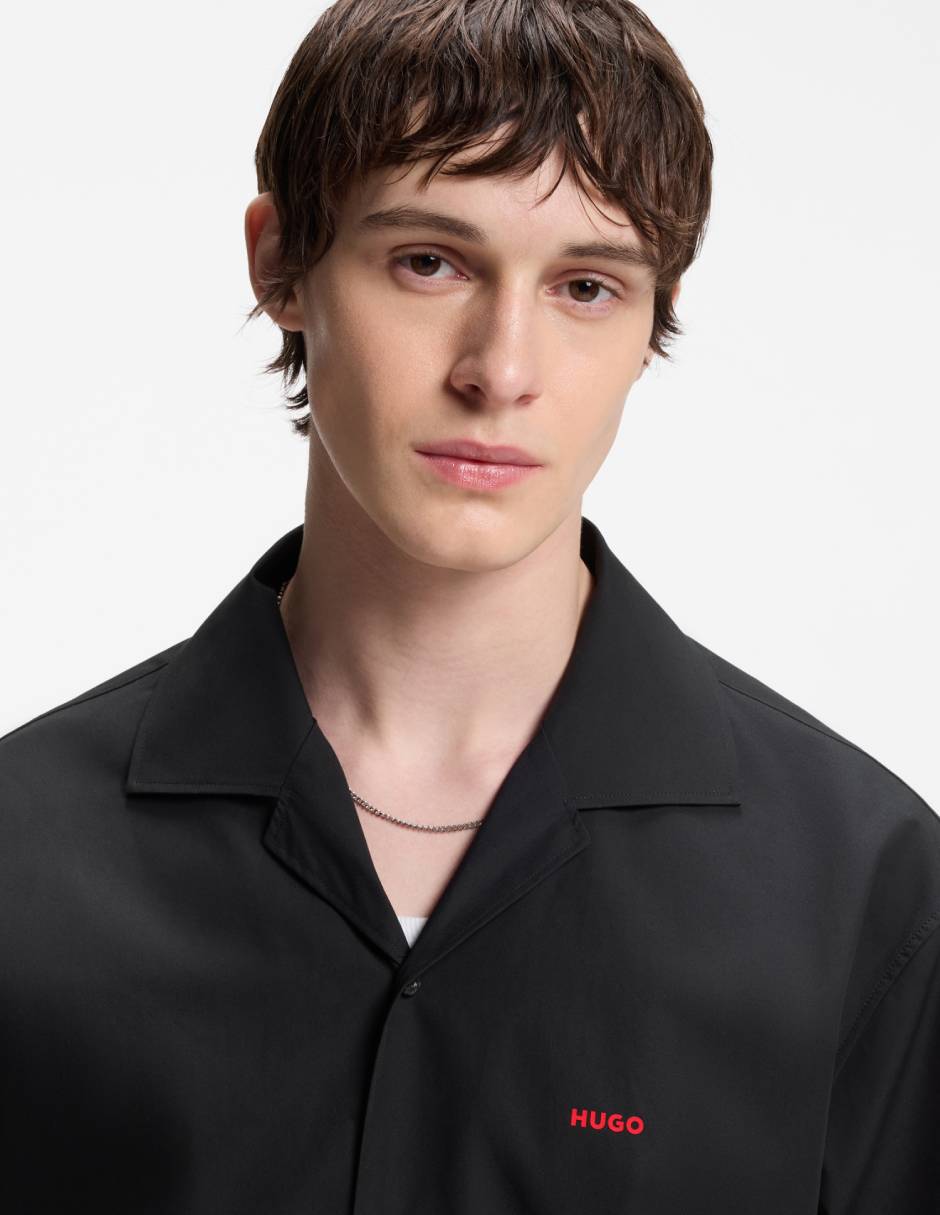 Camisa casual de algodón manga corta para hombre 4