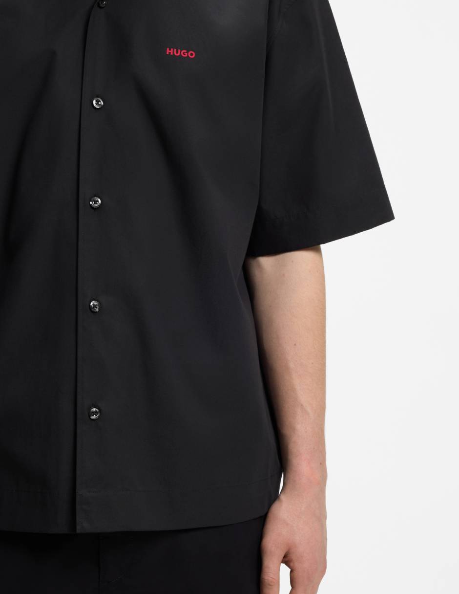 Camisa casual de algodón manga corta para hombre 5