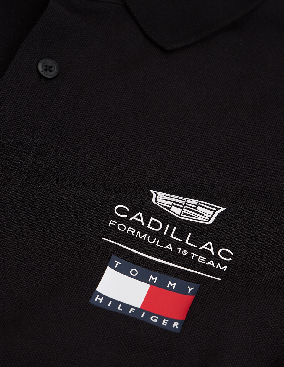 Playera tipo polo Cadillac F1 Co Branded para hombre 6