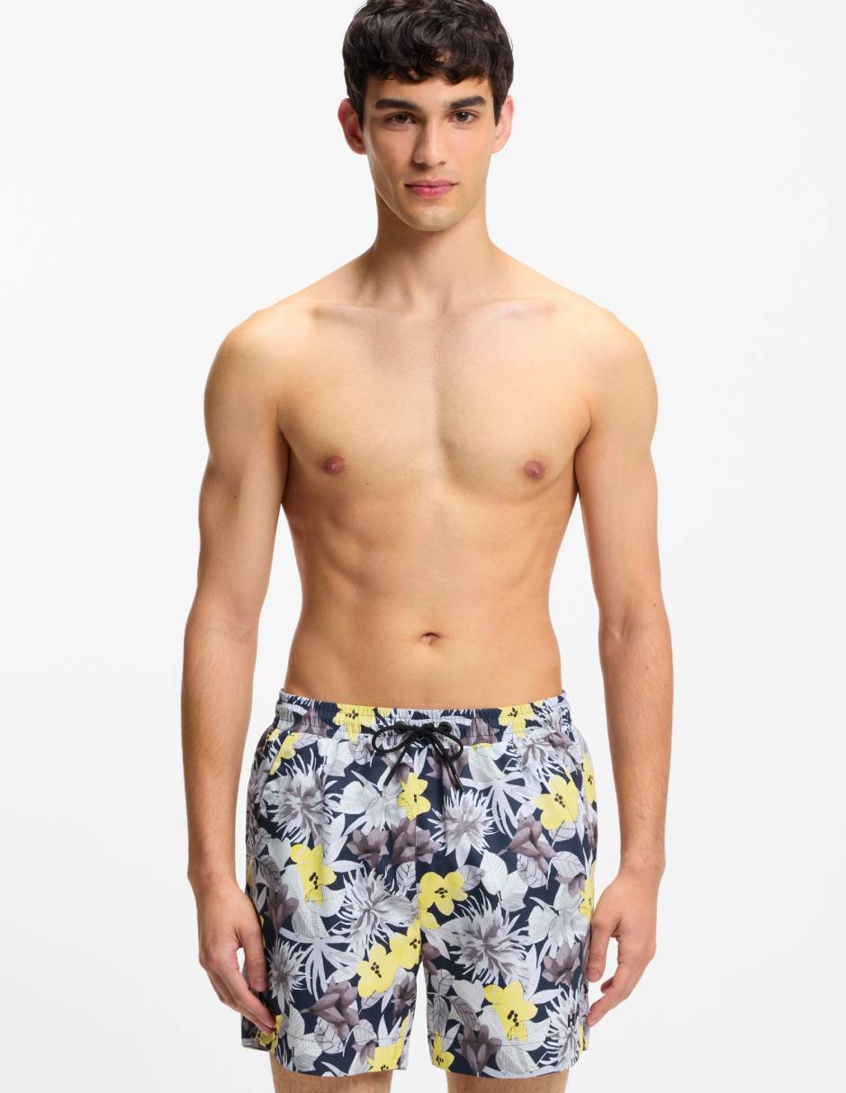 Traje de baño con bolsillos para hombre