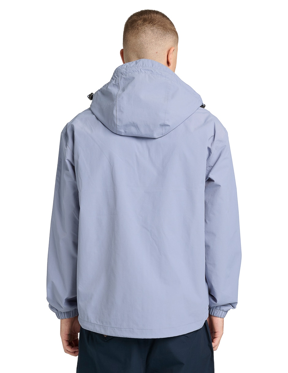 Chamarra Rompevientos Waterproof Shell Jacket repelente al agua con capucha para hombre 6