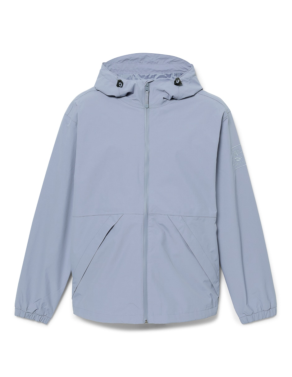 Chamarra Rompevientos Waterproof Shell Jacket repelente al agua con capucha para hombre 7