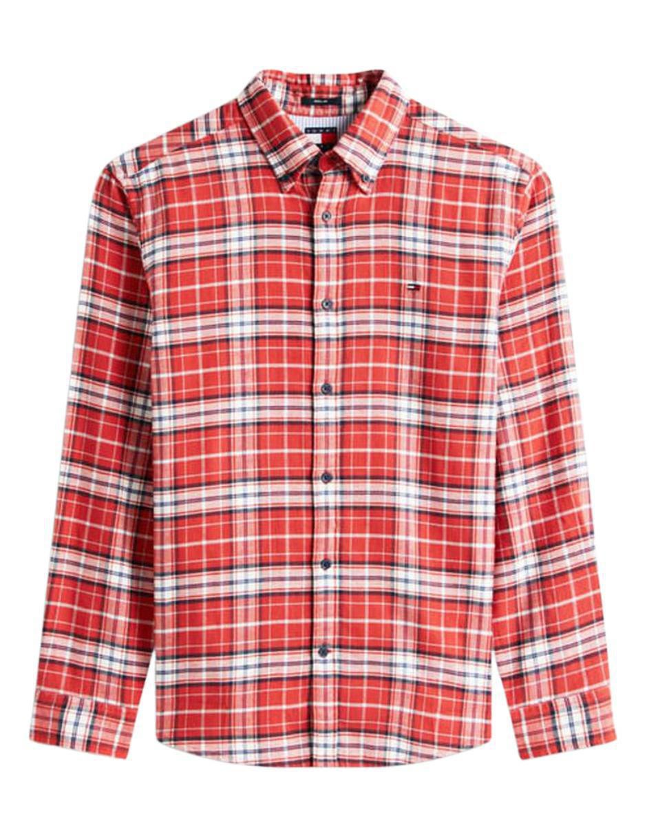Camisa casual de algodón manga larga para hombre 2