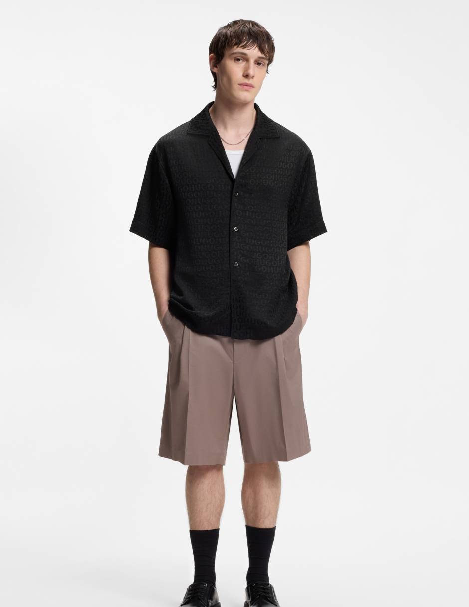 Camisa casual manga corta para hombre 3