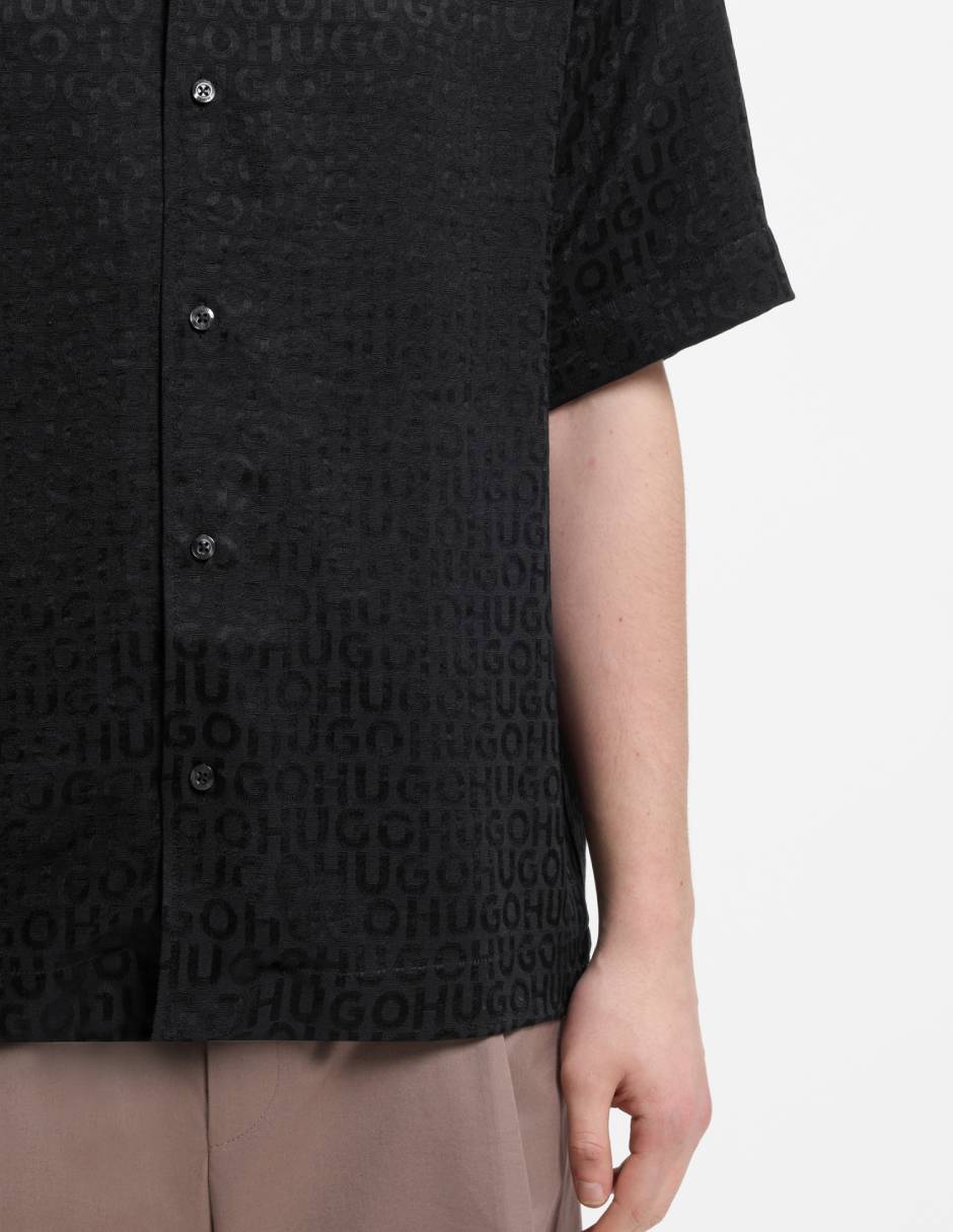 Camisa casual manga corta para hombre 5
