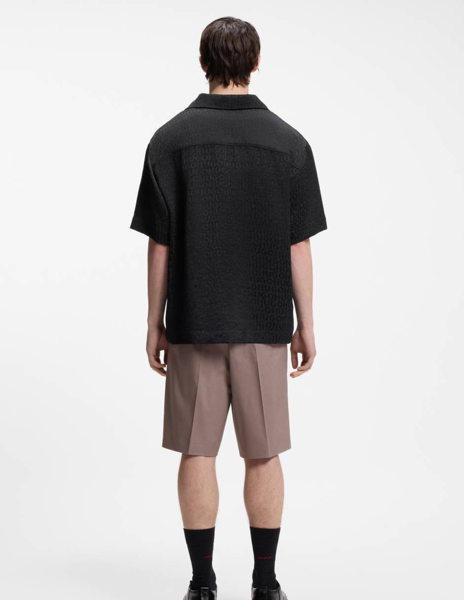 Camisa casual manga corta para hombre 6