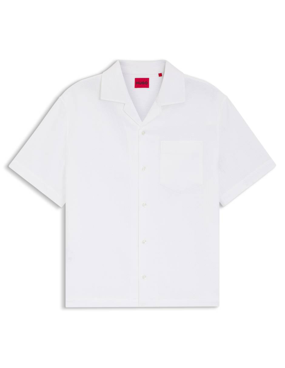 Camisa casual de algodón manga corta para hombre 2