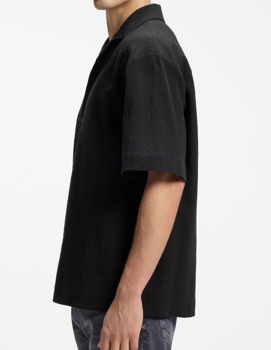 Camisa casual de algodón manga corta para hombre 5