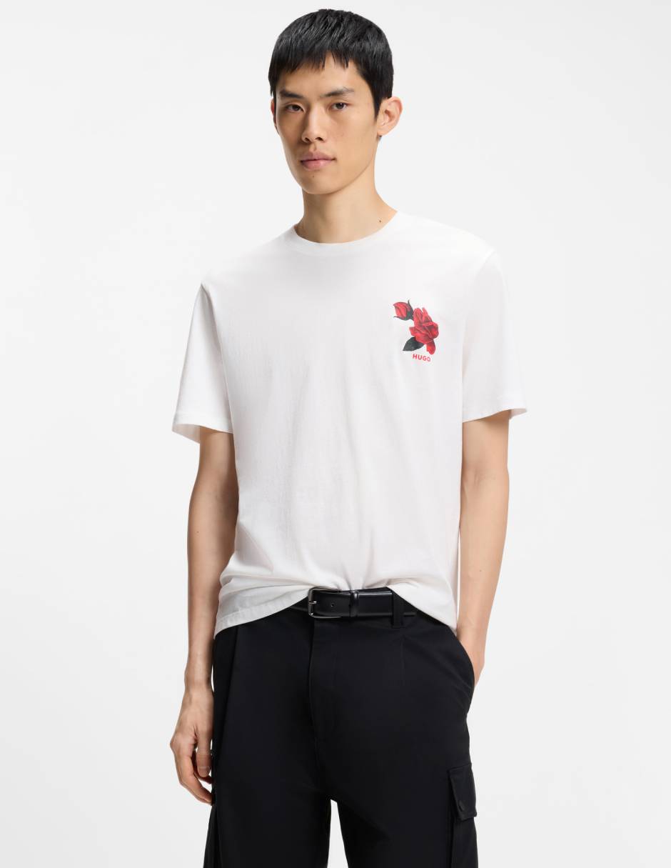 Playera cuello redondo para hombre