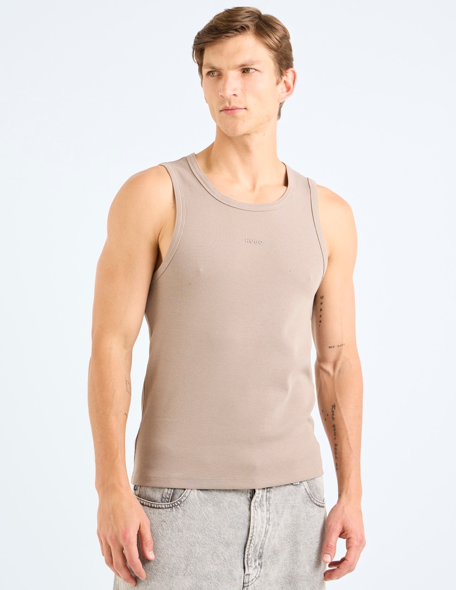 Playera cuello redondo para hombre