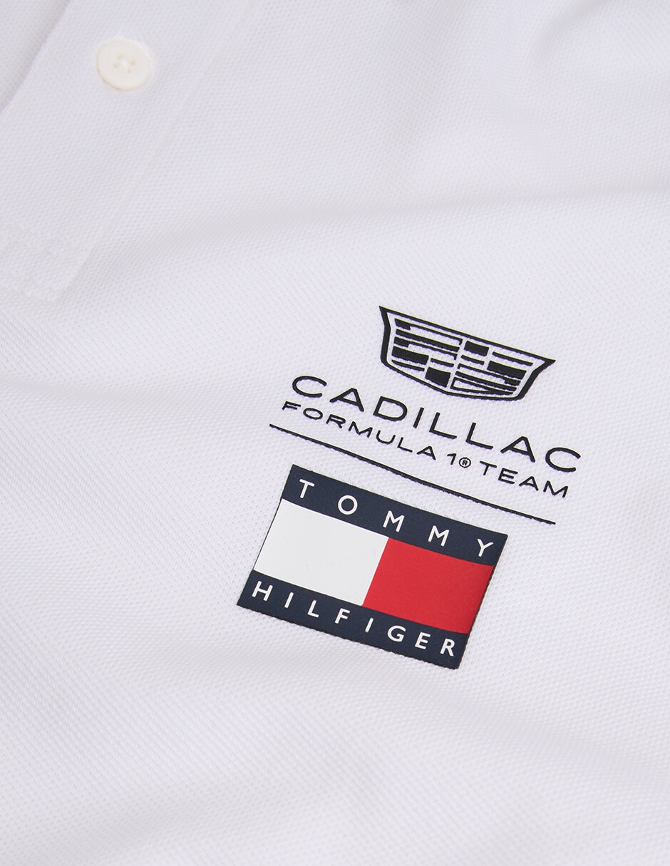 Playera tipo polo Cadillac F1 Co Branded para hombre 2