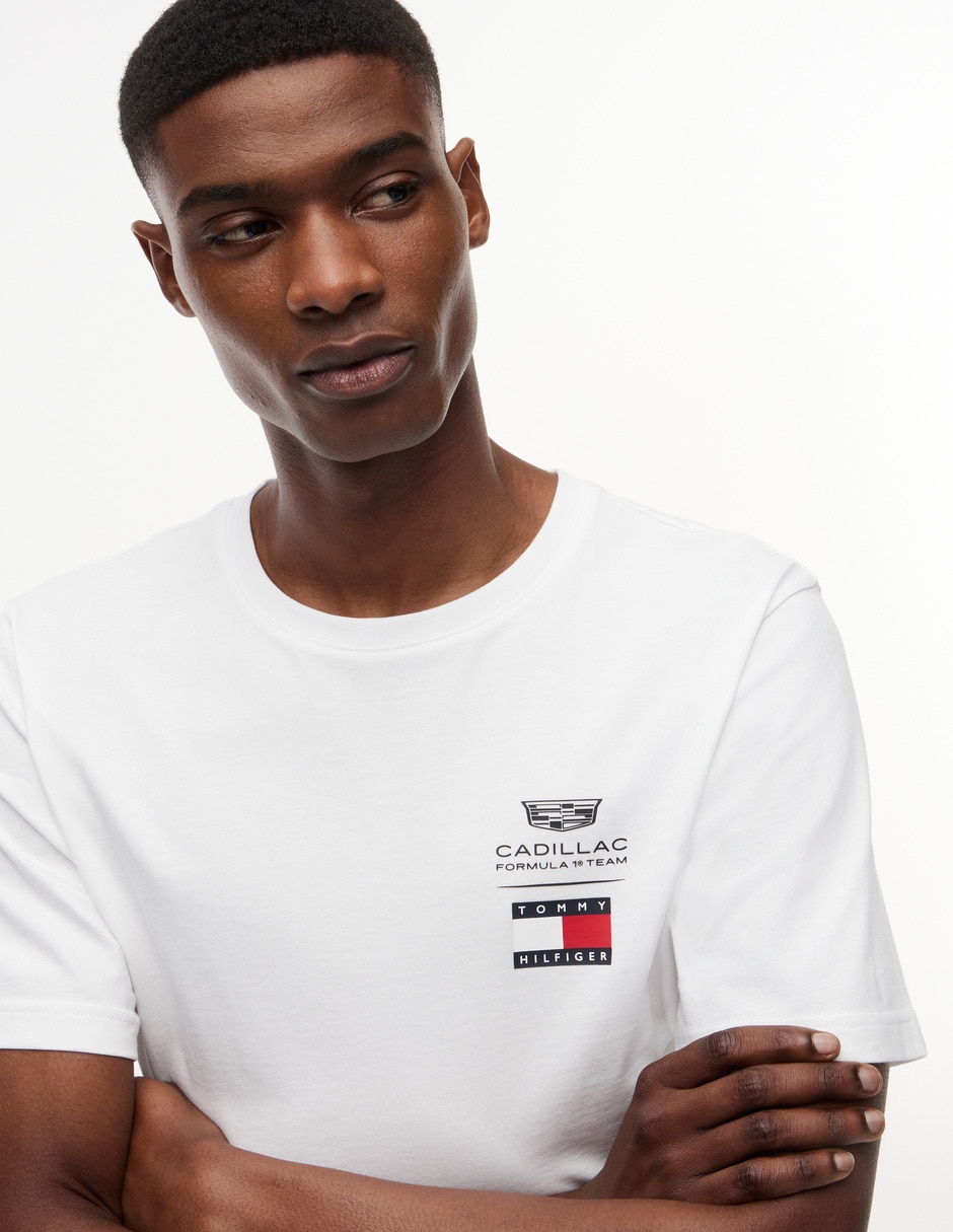 Playera Cadillac F1 Co-Branded cuello redondo para hombre 3