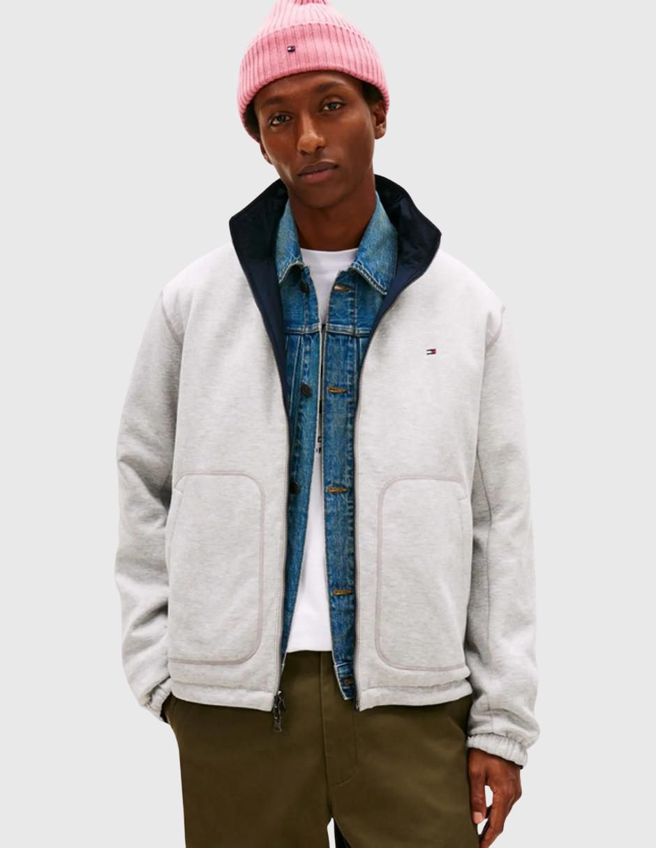Chamarra casual reversible para hombre 4