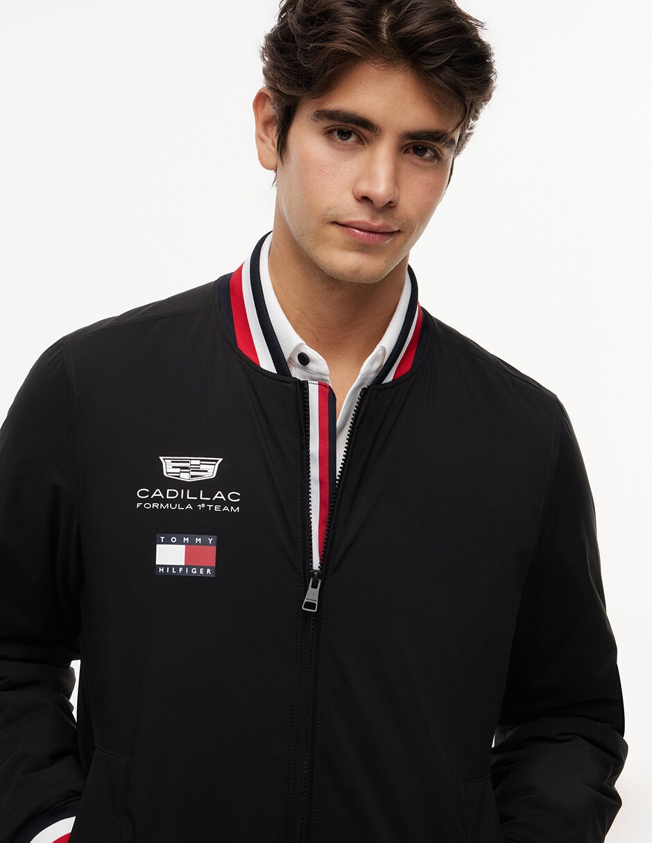 Chamarra casual Cadillac F1 Réplica con bolsillos para hombre 4