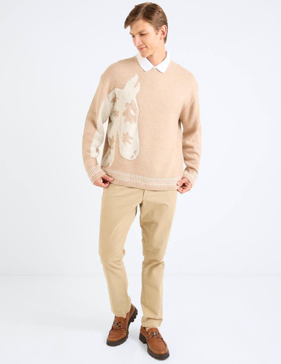Suéter cuello redondo para hombre 3