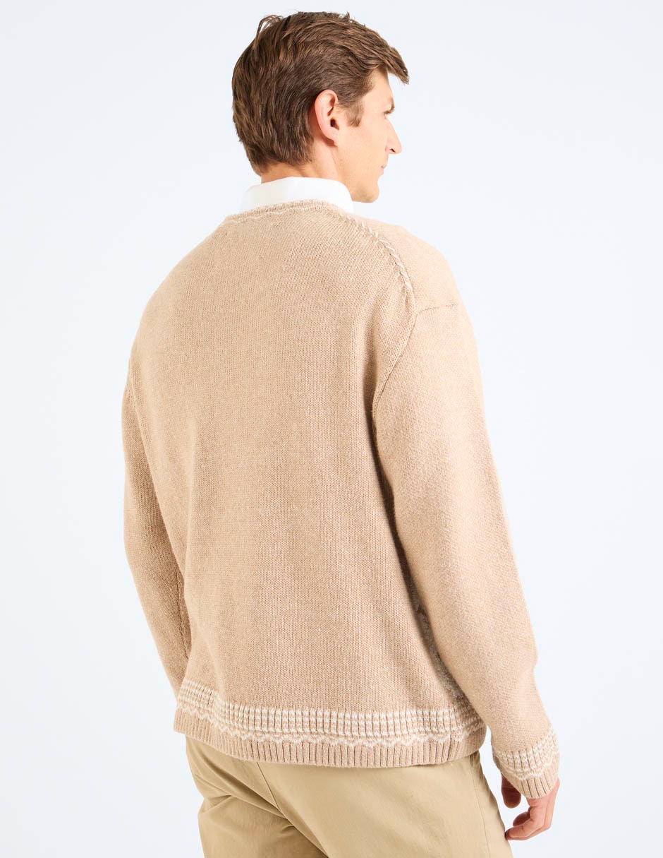 Suéter cuello redondo para hombre 6