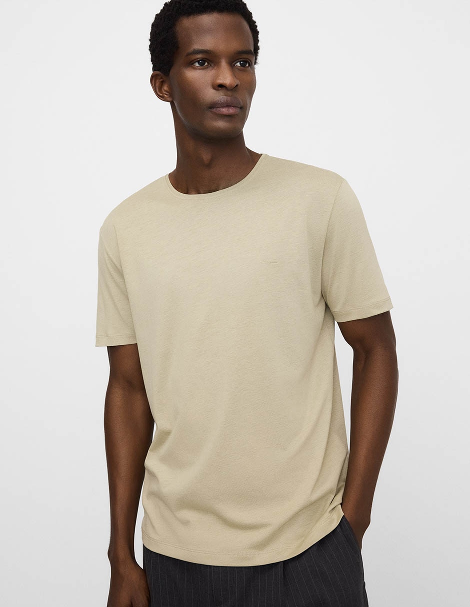 Playera cuello redondo para hombre
