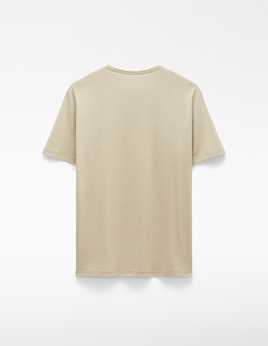 Playera cuello redondo para hombre 6