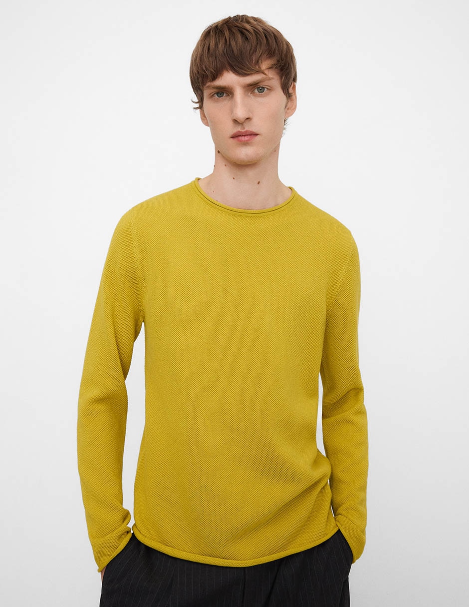 Playera cuello redondo para hombre