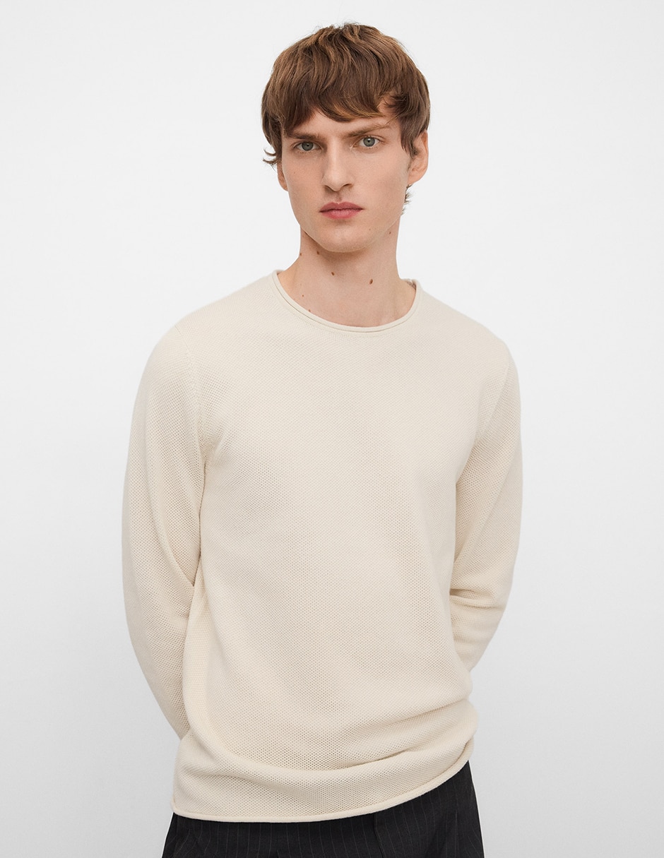 Playera cuello redondo para hombre